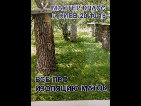 Видео: Конференция-семинар "Все про изоляцию маток" 20 октября 2018 г., г. Киев. часть 6