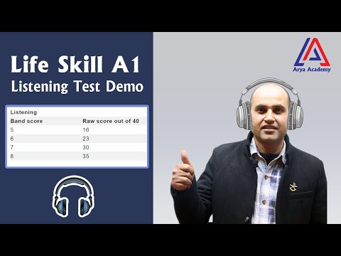 Видео: Демоверсия аудирования IELTS Life Skills A1 2024 | Вопросы и ответы по аудированию IELTS A1 Life ...