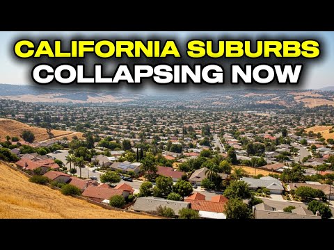 Видео: 10 пригородов Калифорнии столкнулись с полным крахом рынка жилья