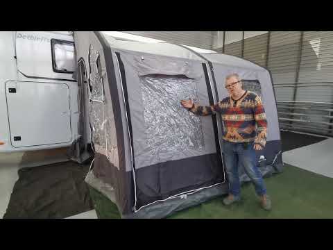 Видео: Надувная палатка Speed Air 320 в автодом кемпер, производитель DWT Германия