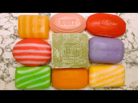 Видео: ASMR DRY SOAP CUTTING. Резка сухого мыла. Satisfying video. Soap Carving. Satisfying Sounds