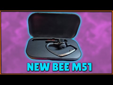 Видео: Bluetooth-гарнитура New Bee M51 с отличным микрофоном!