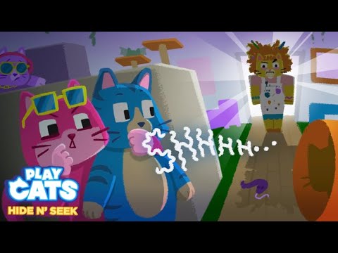 Видео: Прятки с КОТЯТАМИ🐈 в Роблокс