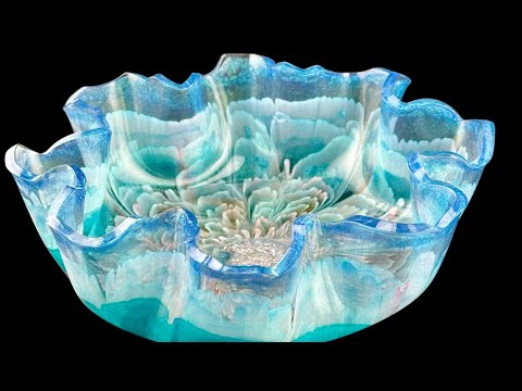 Видео: #112 Урок по созданию чаши Bloom Bowl из эпоксидной смолы