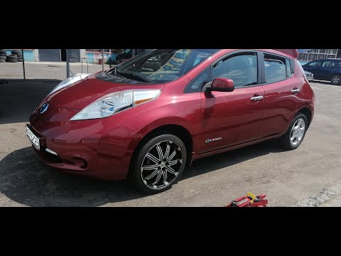 Видео: Колёса 18" 7.5J  NISSAN LEAF AZEO резина TIGAR 215/55/R18 лето