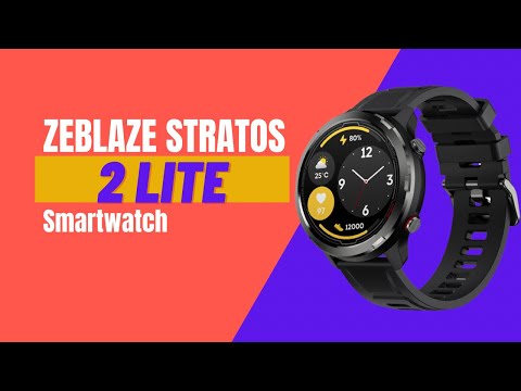 Видео: Zeblaze stratos 2 смарт часы обзор