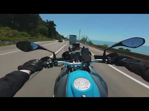 Видео: В одиночку на мотоцикле в Абхазию. BMW R 1200 GS. Тестирую гуся - от отрицания до принятия. Часть 1