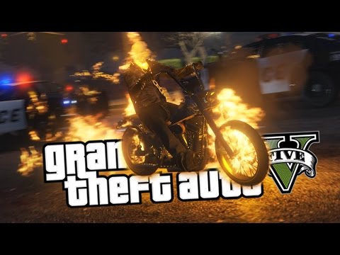 Видео: GTA 5 Mods : ПРИЗРАЧНЫЙ ГОНЩИК (Ghost Rider)