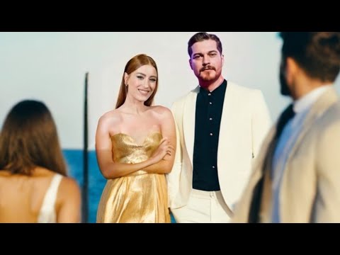 Видео: Хазал Кая бежит в сторону Чагатая Улусоя 💔