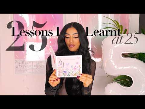 Видео: 25 жизненных уроков, которые я хотела бы знать раньше | Настрой, забота о себе и успех — вдохнове...