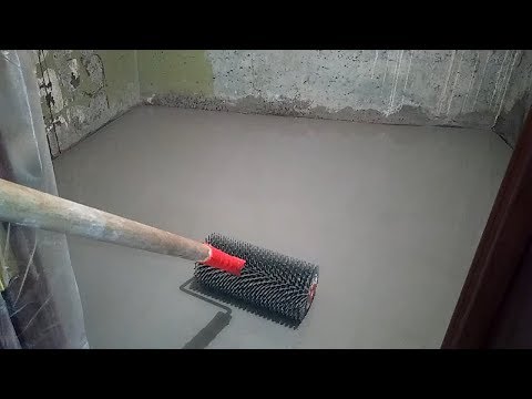 Видео: Наливной пол за 5 минут на старую плитку при ремонте в ванной для качественной укладки плитки