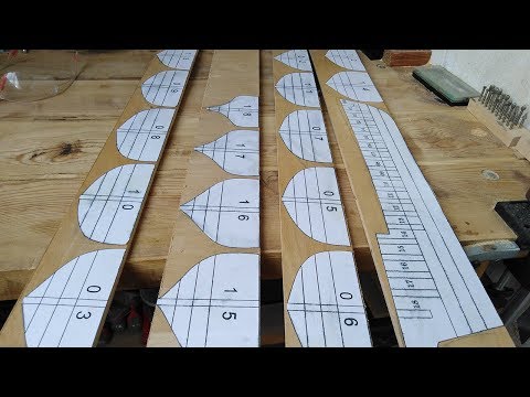 Видео: Модель Яхты «Нева» 1831. Часть 01. Килевая рамка и шпангоуты.