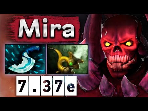 Видео: Мира на Шадоу Демоне играет как демон - Mira Shadow Demon 7.37 DOTA 2
