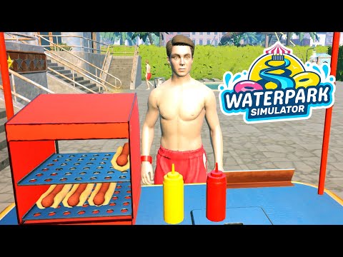 Видео: Хот-доги с Кассиром - Waterpark Simulator #2