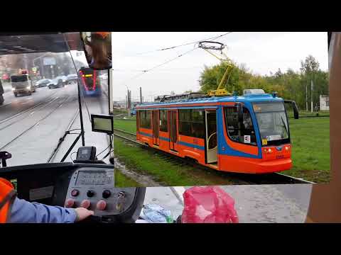 Видео: Скоро уйдёт в историю! Подробный обзор трамвая КТМ23 