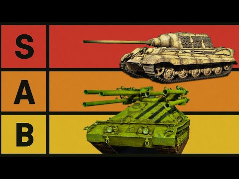 Видео: Рейтинг ВСЕХ истребителей танков в War Thunder — Часть 1