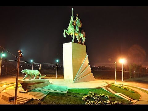 Видео: Город ОШ от центра до ХБК- Аэропорт и до Араванской