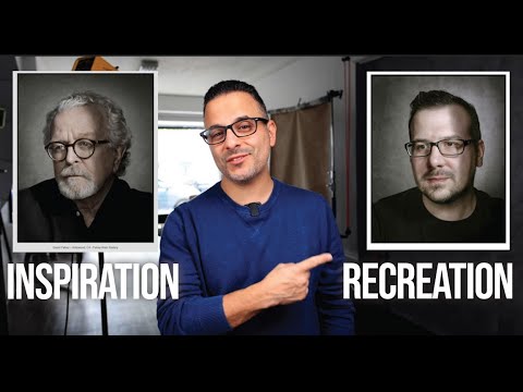 Видео: Вот как я воссоздал этот портрет Дэна Уинтерса