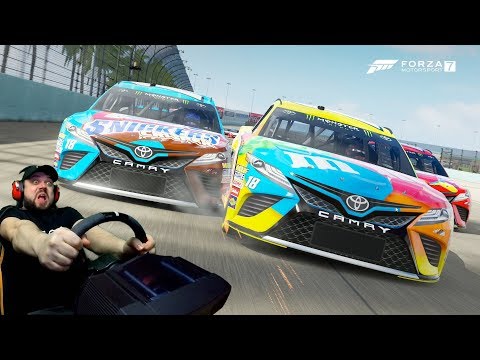 Видео: Это NASCAR! Forza Motorsport 7