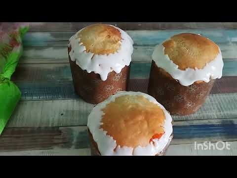 Видео: глазурь для куличей, которой легко работать.