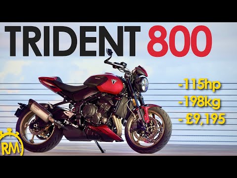 Видео: Triumph Trident 800 2026 года — конец уличного трипла?