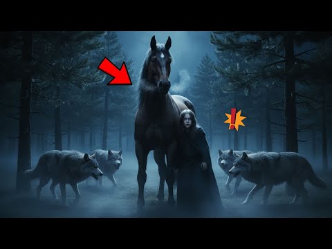 Видео: Девочка заблудилась в лесу... конь встал между ней и зверями до рассвета
