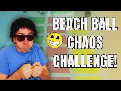 Видео: Испытание плавучих пляжных мячей 😂😁😆