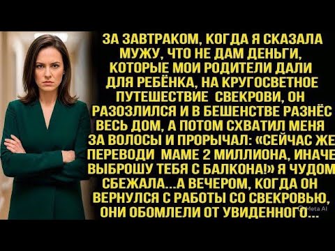 Видео: Муж В Ярости Разнёс Дом И Угрожал Выбросить С Балкона За Отказ Дать 2 Млн Свекрови. А Уже Вечером...