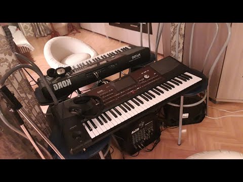 Видео: KORG PA-700 Запись Вокала