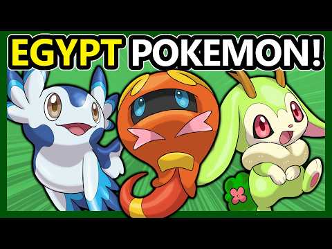 Видео: Что если бы ЕГИПЕТ был регионом покемонов?