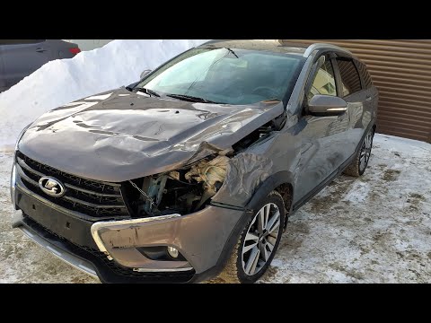 Видео: Не заметил грузовик. Где ржавеет Веста?