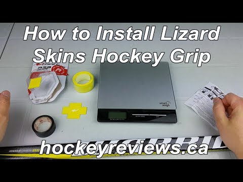 Видео: Как установить защитную ленту для хоккейной клюшки Lizard Skins