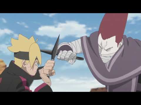 Видео: Боруто, Сарада и Чочо против Коко (Полный бой)