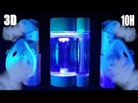 Видео: АСМР: 3D-аэрозоль с увлажнителем — завораживающий вихрь для глубокого сна 🌌