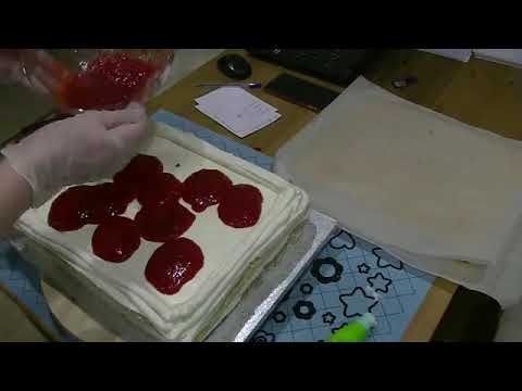 Видео: День Кондитера День 15 Собираем прямоугольный торт (Повтор Вспомнить как Все Начиналось)