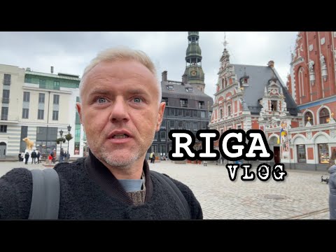 Видео: Рига, Латвия: Что вообще происходит с людьми? Хочу всё изменить. Придётся ждать до весны. 