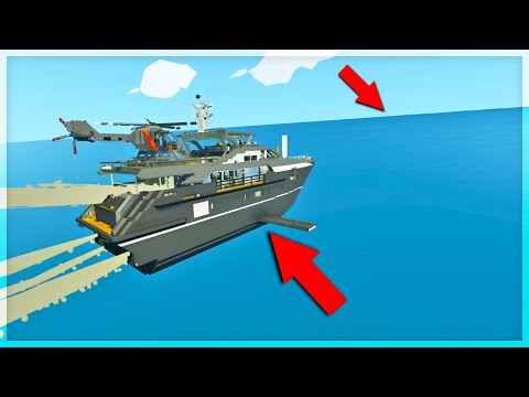 Видео: ПЕРЕЛЕТЕЛИ ЦУНАМИ НА ЛЕТАЮЩЕЙ ЯХТЕ! STORMWORKS