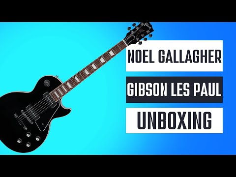 Видео: Распаковка Gibson Noel Gallagher Les Paul Standard
