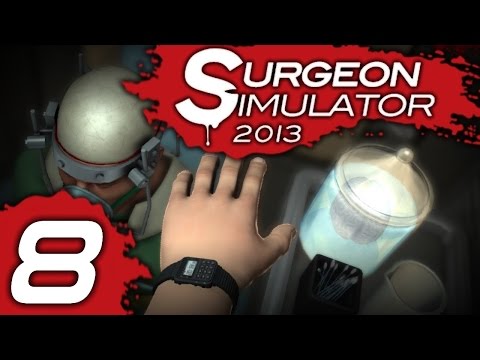 Видео: Прохождение Surgeon Simulator 2013 - Часть #8 - Машина НМП: Трансплантация мозга