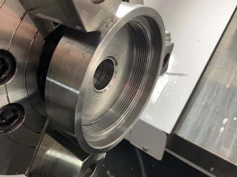 Видео: Адаптер или резьба в упор на ЧПУ.