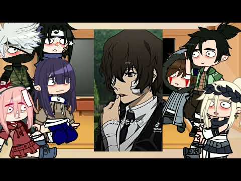 Видео: 🎭Реакция на прошлую жизнь Наруто × Дазай🎭