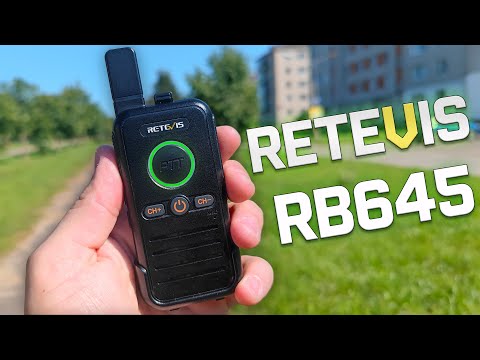 Видео: НОВИНКА 2024 ! МИНИ РАЦИЯ Retevis RB645 Dual PTT - Просто ВКЛЮЧИ и Пользуйся !