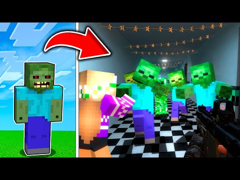 Видео: ЗОМБИ АПОКАЛИПСИС В РЕАЛЬНОЙ ЖИЗНИ в МАЙНКРАФТ НО ДЕВУШКАНУБ И ПРО ВИДЕО ТРОЛЛИНГ MINECRAFT