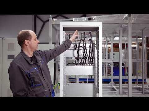 Видео: Укладка проводов ООО "Электрощит"