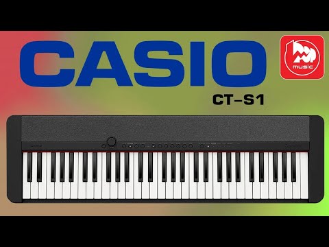 Видео: Лёгкое цифровое пианино Casio CT-S1 с функцией звук вокруг