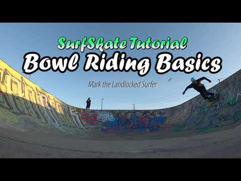 Видео: Учебное пособие по SurfSkate: Основы катания на доске по технологии Bowl Riding