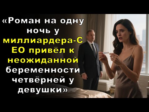 Видео: «Роман на одну ночь у миллиардера-CEO привёл к неожиданной беременности четвёрней у девушки»