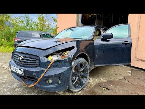Видео: Infiniti FX на V8. Открутили то что не следовало. Сборка мотора.