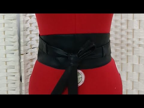 Видео: Шью из старых сапог новый пояс - кушак или оби из натуральной кожи. 