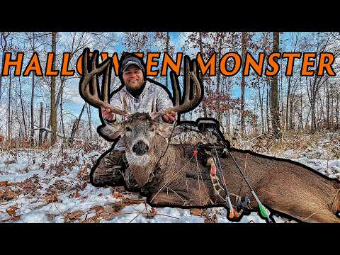 Видео: ГИГАНТСКИЙ ВИСКОНСИНСКИЙ ОЛЕНЬ!! Бунер на 5 ярдах!!!